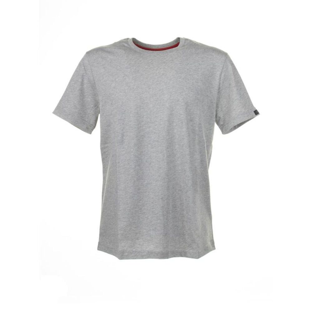 FAY Men's Classic Crew Neck T-Shirt Men GREY T-Shirts